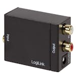 Digital till Analog Ljudomvandlare LogiLink Digital Tos/Coax till Analog RCA
