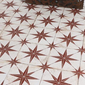 Klinker Tenfors Orion Granate 22,5x22,5 cm