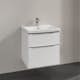 Tvättställsskåp Villeroy & Boch Subway 3.0 med 2 Lådor