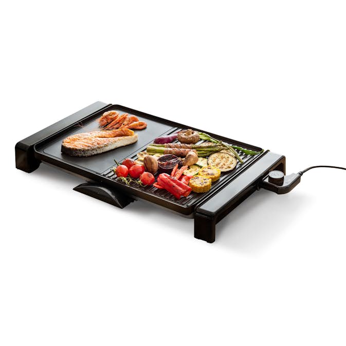 Elektrisk Bordsgrill Champion XXL 47x32cm 2000W EG210 Svart