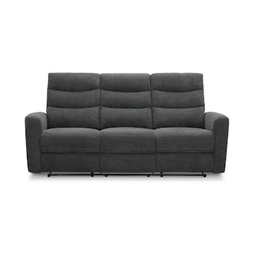 Soffa Hagagruppen Chicago 3-sits Manuell Grå Reclinersoffa