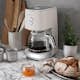 Kaffebryggare Champion 12-koppar/1,5L KB610 Creme White Series
