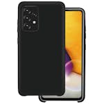 Mobilskal Champion Silicone Cover Galaxy A72 Svart Mjuka Skal