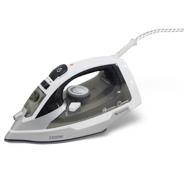 Ångstrykjärn Champion Keramiskt 2200W SJ215 Grå/Vit