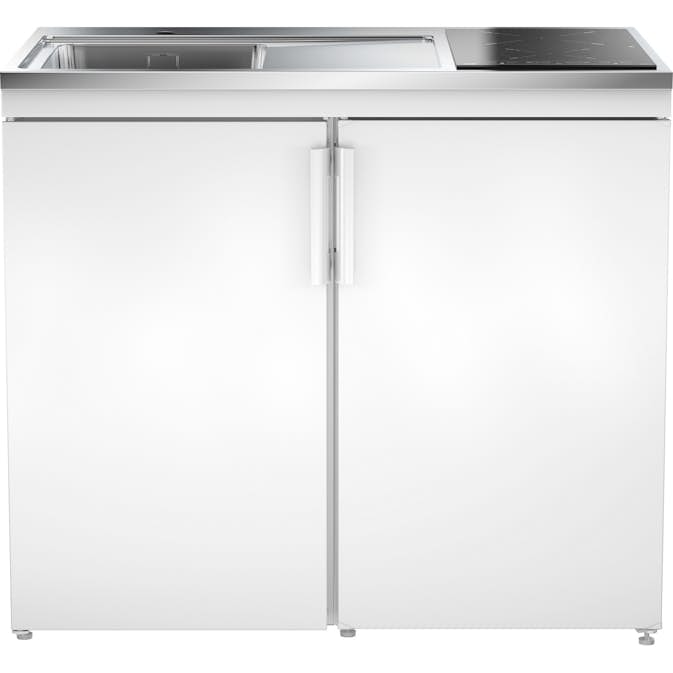 Minikök Intra Culina 100 med Keramikhäll och Kylskåp