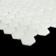 Mosaik Tenfors Vasa Hexagon Vit 3,5x3,2 cm