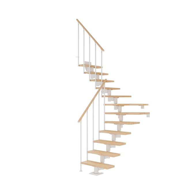 Spartrappa Dolle Cork Bok Steg 1/4 Svängd Classic II Räcke