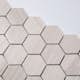 Natursten ArtStone Woodlight Gravin Hexagon Polerad 5x5 cm