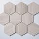 Natursten ArtStone Woodlight Gravin Hexagon Polerad 10x10 cm