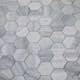 Natursten ArtStone Norway Blue Hexagon Polerad 10x10 cm