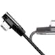 Vinklad USB-C-kabel LogiLink USB 2.0 Max 15W 0,3 m
