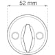 Cylindervred 40 Habo Borstad Krom