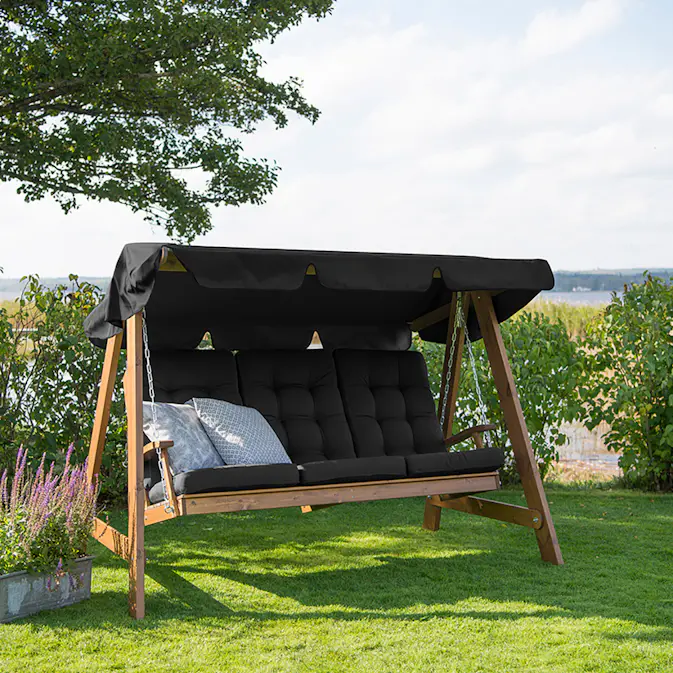Hammockset Hillerstorp Dalom med Tak och Dyna Utomhus