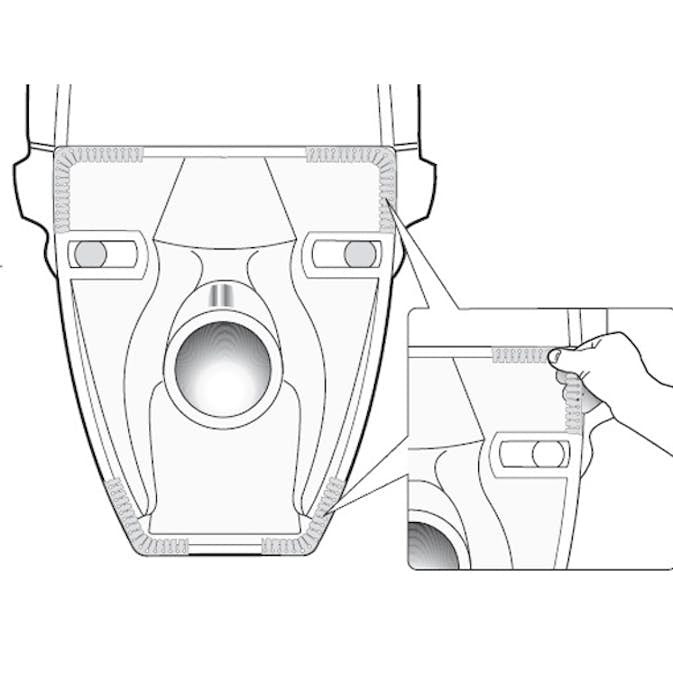 Dämpningslist Ifö till Vägghängda Toaletter
