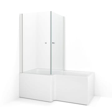 Badkarsvägg Macro Design Spirit Hörna