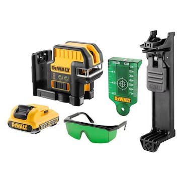 Krysslaser DeWalt DCE0825D1G 5-Punkt 10,8V Grön