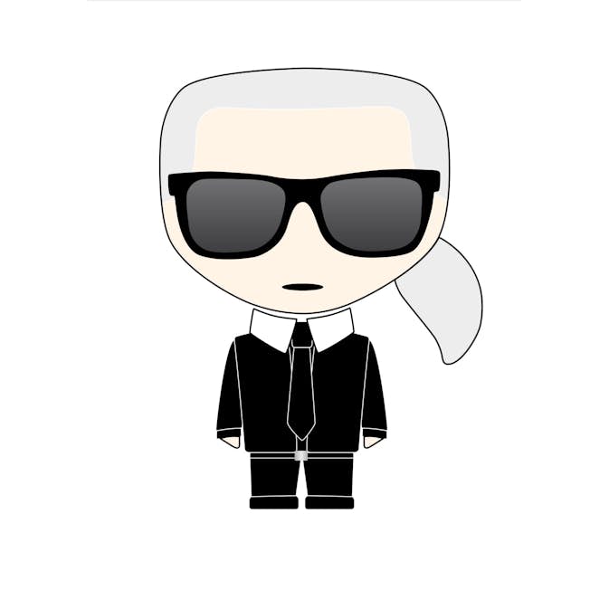 Väggbild Tapet Karl Lagerfeld 2 Paneler DD120250