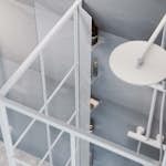 Duschhylla Macro Design Tidy Glas för Hörn