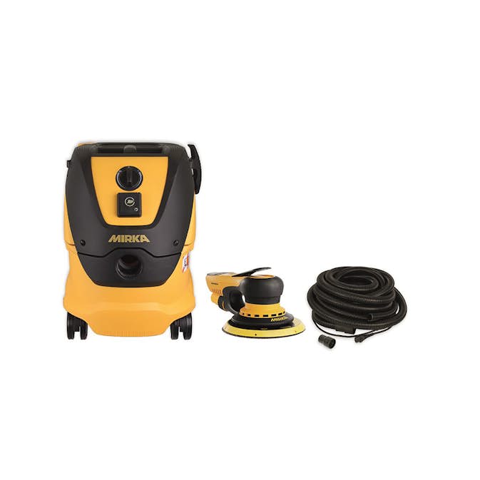 Slipkit Mirka Deros & Dammsugare 1230 L PC 10 m Slang