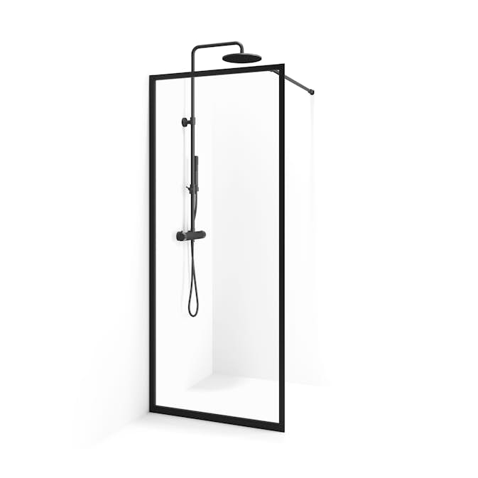 Duschvägg Macro Design Empire Klarglas