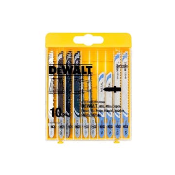 Sticksågsblad DeWalt DT2294 10 Delar För Trä/Met