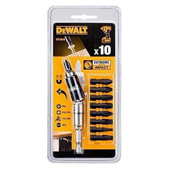 Torsionbitsset DeWalt DT70518T 10 Delar