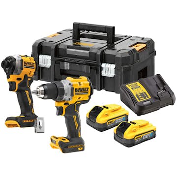 Kombikit DeWalt DCK2051H2T-QW 18V 5 Ah Powerstack