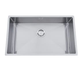 Diskho Nordic Tech Radius 700 X Rostfri Enkel med Korgventil & Vattenlås