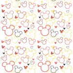 Tapet Wallfashion WPD9749 Disney Musse Pigg