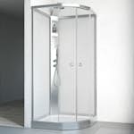 Duschkabin Macro Design Flow Semi med Infälld Blandare