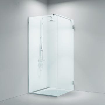 Duschhörn Strømberg Lucca 135 Fastvägg med Dörr