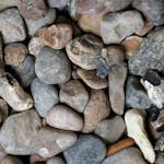 Dekorsten Magrab Krossprodukter Brunmelerad Sjösten 32-64 mm, 1000 kg Säck