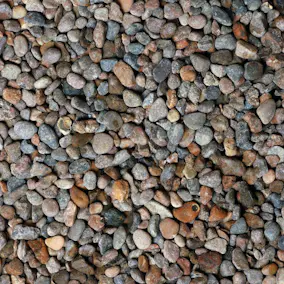 Dekorsten Magrab Krossprodukter Brunmelerad Sjösten 8-16 mm, 1000 kg Säck