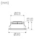 Downlight Hide-a-lite Core Smart 120°