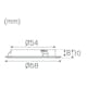 Downlight Hide-a-lite Thin