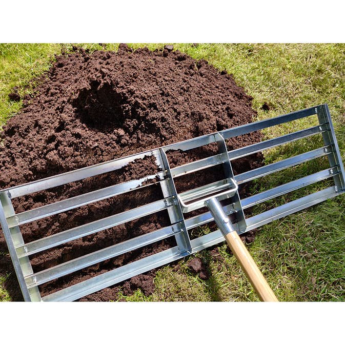 Dressraka Skånefrö Galvaniserat Stål, Räfsa