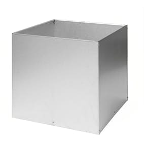 Kruka Skotte Garden Zinkplåt 60X60X55 cm