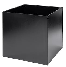 Ytterkruka Skotte Garden Plantera Svart Förgalvaniserad Stål 60X60X55 cm