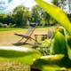 Loungestol Utomhus Stockamöllan Muskö i Högkvalitativ Teak