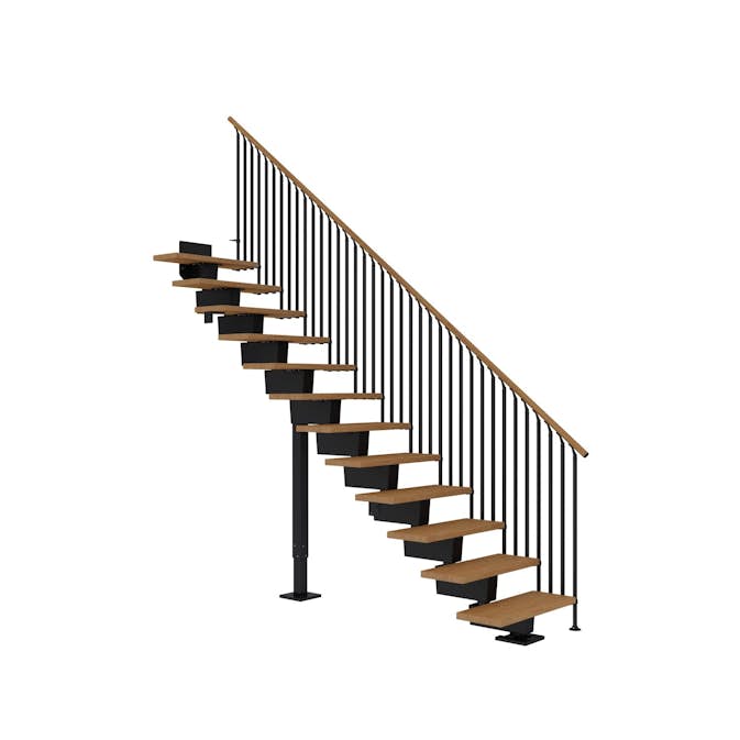 Våningstrappa Dolle Dubai Ek Oljad Classic IIII