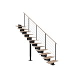 Våningstrappa Dolle Dubai Ek Vit Oljad