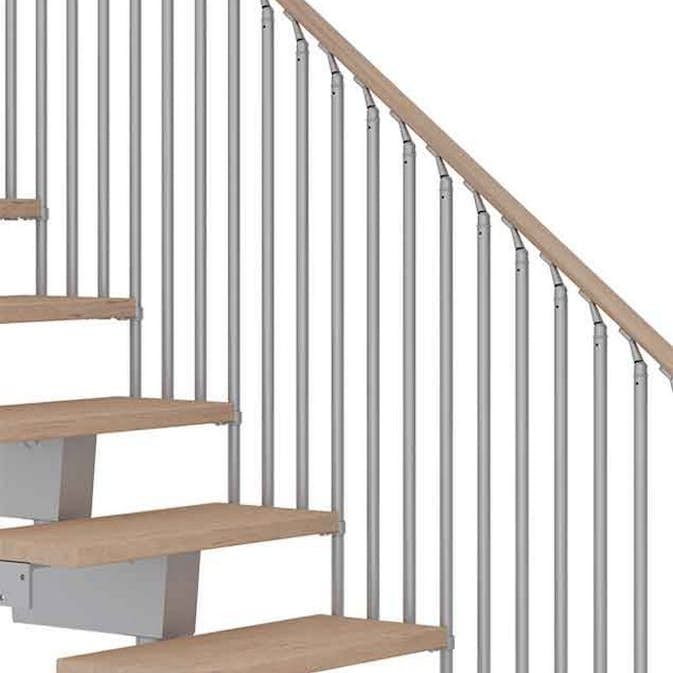 Räcke Dolle Dubai Side2 Classic IIII Ek Vit Oljad