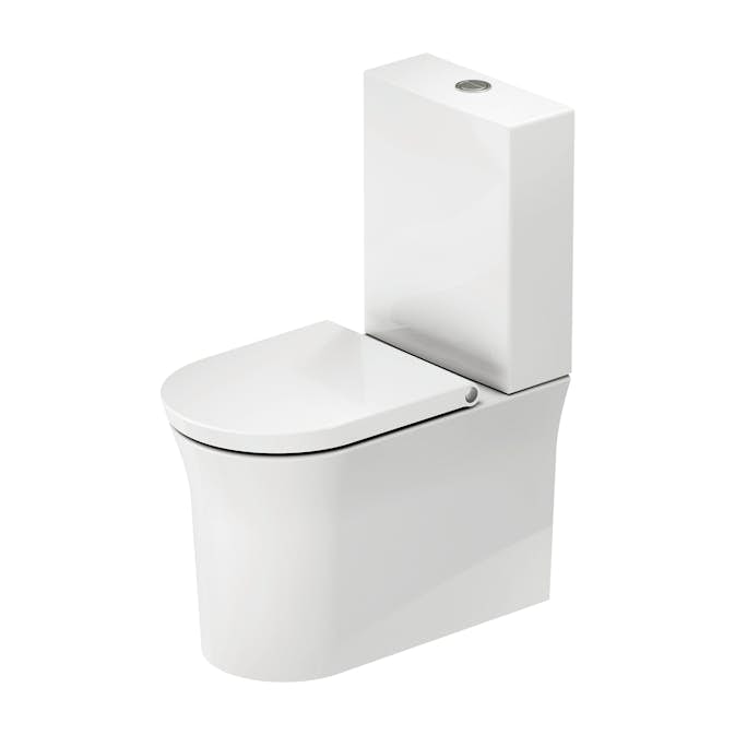 Golvstående Toalettstol Duravit White Tulip för Kombination