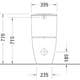 Toalettstol Duravit Me by Starck 217009