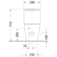 Toalettstol Duravit Me by Starck 217009