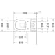 Toalettstol Duravit Me by Starck 217009