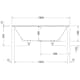 Inbyggnadsbadkar Duravit DuraSquare