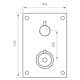 Duschblandare Tapwell Box 268