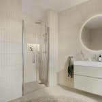 Duschdörr Arrow DuoDoor Klarglas