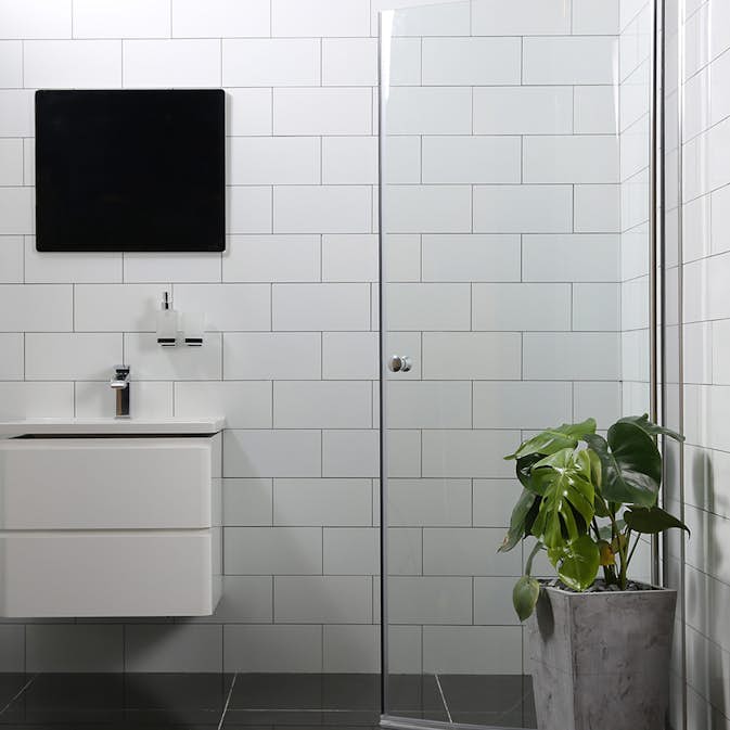 Duschdörr Bathlife Mångsidig 45° Rund